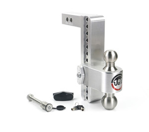 TURNOVER BALL 8' DROP HITCH W/ 2.5 TURNOVER BALL 8' DROP HITCH W/ 2.5