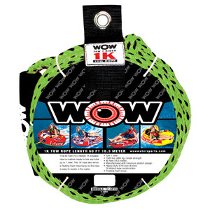 WOW Watersports 1K 60' Tow Rope WOW Watersports 1K 60' Tow Rope