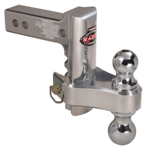 Trimax TRZ6AL-RP Razor 6in Aluminum Adjust Hitch-Dual Ball Trimax TRZ6AL-RP Razor 6in Aluminum Adjust Hitch-Dual Ball