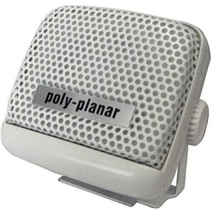 Poly-Planar MB-21 8 Watt VHF Extension Speaker - White Poly-Planar MB-21 8 Watt VHF Extension Speaker - White