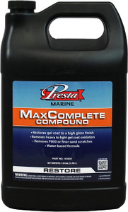 Presta MaxComplete - Professional Grade Cutting Compound for Watercraft and RVs-1 Gallon (163001) Presta MaxComplete - Professional Grade Cutting Compound for Watercraft and RVs-1 Gallon (163001)