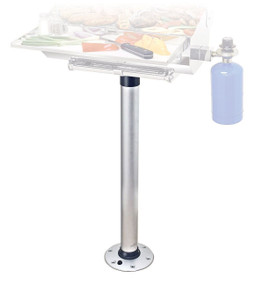 Magma Double Locking Stowable Pedestal Mount Magma Double Locking Stowable Pedestal Mount