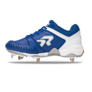 Ringor Flite Softball Metal Spikes with Pitching Toe- Royal Ringor Flite Softball Metal Spikes with Pitching Toe- Royal