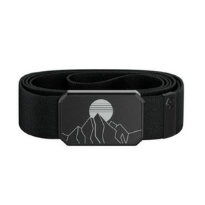 Mountain Groove Belt Groove Life Adjustable Web Belt with Magnetic Buckle Mountain Groove Belt Groove Life Adjustable Web Belt with Magnetic Buckle