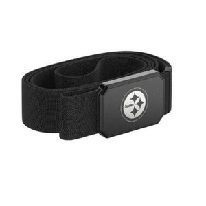 Groove Life NFL Steelers Adjustable Web Belt w/ Magnetic Buckle Groove Life NFL Steelers Adjustable Web Belt w/ Magnetic Buckle