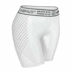Rip It Women's Period-Protection Softball Sliding Shorts PRO White Rip It Women's Period-Protection Softball Sliding Shorts PRO White