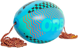 AIRHEAD Orb, Towable Tube Rope Performance Ball, Blue AIRHEAD Orb, Towable Tube Rope Performance Ball, Blue
