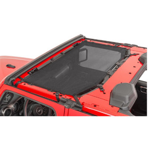 TrailFX Mesh Bimini top fits Jeep Gladiator JT/Jeep Wrangler JL 2 door TrailFX Mesh Bimini top fits Jeep Gladiator JT/Jeep Wrangler JL 2 door
