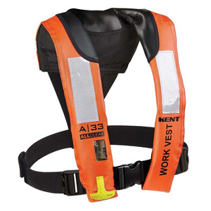 Kent A-33 All Clear Auto Inflatable Work Vest PFD Kent A-33 All Clear Auto Inflatable Work Vest PFD