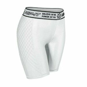 Rip It Girl's Period-Protection Softball Sliding Shorts PRO Youth White Rip It Girl's Period-Protection Softball Sliding Shorts PRO Youth White