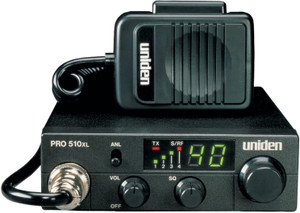 CB Radio Uniden PRO510XL Pro Series 40-Channel . Compact Design.
