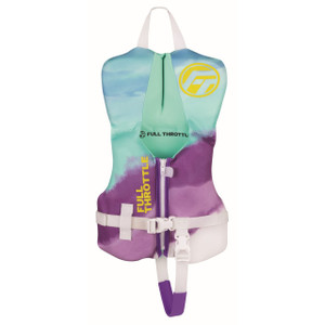 Full Throttle Infant Rapid-Dry Flex-Back Life Jacket Aqua Full Throttle Infant Rapid-Dry Flex-Back Life Jacket Aqua