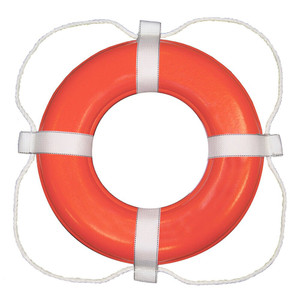Taylor Made Foam Ring Buoy - 20" - Orange w/White Grab Line Taylor Made Foam Ring Buoy - 20" - Orange w/White Grab Line