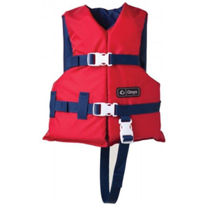 Onyx Nylon General Purpose Life Jacket - Child 30-50lbs - Red Onyx Nylon General Purpose Life Jacket - Child 30-50lbs - Red