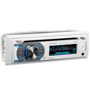 Boss Audio MR508UABW Marine Stereo w/AM/FM/CD/BT/USB Boss Audio MR508UABW Marine Stereo w/AM/FM/CD/BT/USB