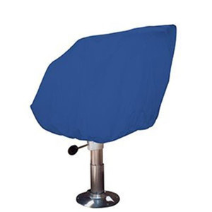 Taylor Made Helm/Bucket/Fixed Back Boat Seat Cover - Rip/Stop Polyester Navy Taylor Made Helm/Bucket/Fixed Back Boat Seat Cover - Rip/Stop Polyester Navy