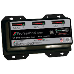 Dual Pro PS3 Auto 15A - 3-Bank Lithium/AGM Battery Charger Dual Pro PS3 Auto 15A - 3-Bank Lithium/AGM Battery Charger