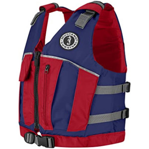 Mustang Youth Reflex Foam Vest - Navy Blue/Red Mustang Youth Reflex Foam Vest - Navy Blue/Red
