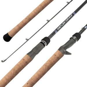 Kistler Chromium Deep Cranks, Swimbait, Umbrella Rigs Casting Rods 7’6” Med-Heavy Kistler Chromium Deep Cranks, Swimbait, Umbrella Rigs Casting Rods 7’6” Med-Heavy