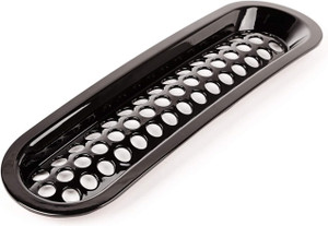 Rugged Ridge Grille Insert Perforated, Black Fits 2007-2018 Jeep Wrangler JK Rugged Ridge Grille Insert Perforated, Black Fits 2007-2018 Jeep Wrangler JK