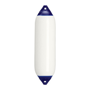Polyform F-6 Twin Eye Fender 11" x 42" - White Polyform F-6 Twin Eye Fender 11" x 42" - White