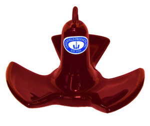 Greenfield 20lb Boat Anchor Deep Water; River Tri-Fluke Holds Up To 24' Boat