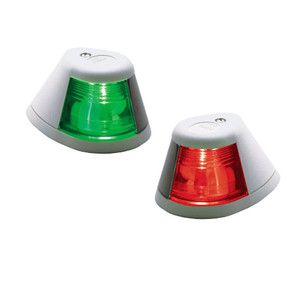 Perko 12V Side Lights - Pair - Horizontal Mount - White Perko 12V Side Lights - Pair - Horizontal Mount - White