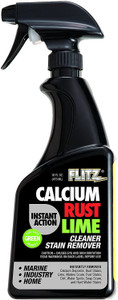 Flitz Instant Calcium, Lime & Rust Remover 16 Ounce Spray Bottle Flitz Instant Calcium, Lime & Rust Remover 16 Ounce Spray Bottle