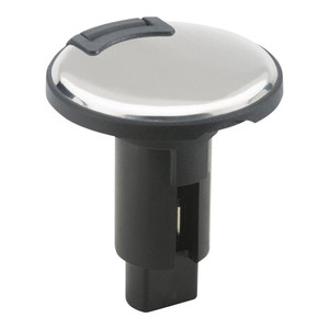 Attwood LightArmor Plug-In Base - 3 Pin - Stainless Steel - Round Attwood LightArmor Plug-In Base - 3 Pin - Stainless Steel - Round