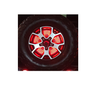 XKGLOW Spare Tire Brake Light-5th Wheel Light w/Brake, Fits Jeep JK/TJ