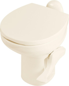 Thetford Aqua-Magic Style II RV Toilet / High Profile / Bone - round seat Thetford Aqua-Magic Style II RV Toilet / High Profile / Bone - round seat