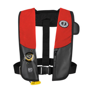Mustang HIT Hydrostatic Inflatable PFD - Red/Black - Automatic/Manual Mustang HIT Hydrostatic Inflatable PFD - Red/Black - Automatic/Manual