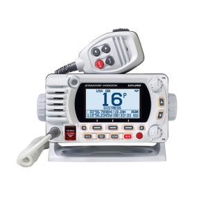 Standard Horizon GX1800G Fixed Mount VHF w/GPS - WhiteGX1800GW Standard Horizon GX1800G Fixed Mount VHF w/GPS - WhiteGX1800GW