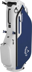 Callaway 2024 Fairway C Golf Stand Bag White Blue Callaway 2024 Fairway C Golf Stand Bag White Blue