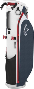Callaway 2024 PAR 3 Golf Stand Bag White Navy Red Callaway 2024 PAR 3 Golf Stand Bag White Navy Red