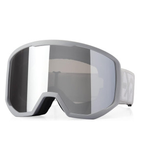 EXP VISION Ski / Snowboard Goggle Silver Mirror Lens, OTG Anti Fog (Grey Frame Silver) EXP VISION Ski / Snowboard Goggle Silver Mirror Lens, OTG Anti Fog (Grey Frame Silver)
