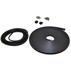 TACO Flex Vinyl Rub Rail Kit - Black w/Black Insert - 50' - 1-1/4" TACO Flex Vinyl Rub Rail Kit - Black w/Black Insert - 50' - 1-1/4"