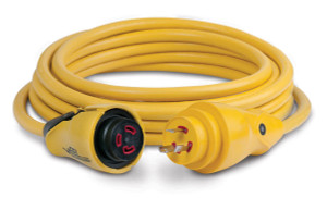 Marinco CS30-25 EEL 30A 125V Shore Power Cordset - 25' - Yellow