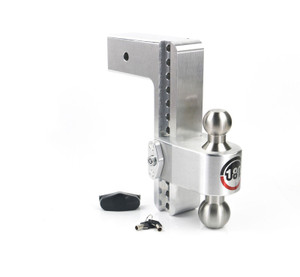 Weigh Safe Trailer Hitch Ball Mount; 3" REC |10 Inch Drop/ 11 Inch Rise Weigh Safe Trailer Hitch Ball Mount; 3" REC |10 Inch Drop/ 11 Inch Rise