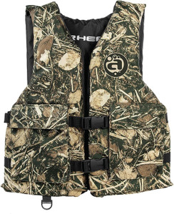 Airhead Sportsman Camo PFD with Pockets-Chest Sizes 30 Inch To 52 Inch Airhead Sportsman Camo PFD with Pockets-Chest Sizes 30 Inch To 52 Inch