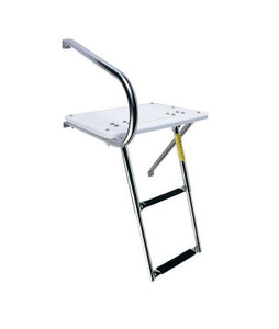 GARELICK 19536 Dock Ladder; Transom Ladder; 2 Steps; GARELICK 19536 Dock Ladder; Transom Ladder; 2 Steps;