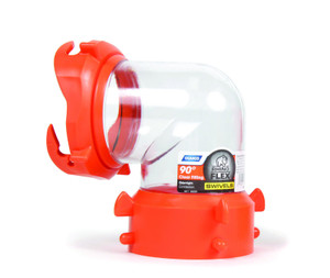 Camco RhinoFLEX 90-Degree Swivel Fitting Clear Camco RhinoFLEX 90-Degree Swivel Fitting Clear