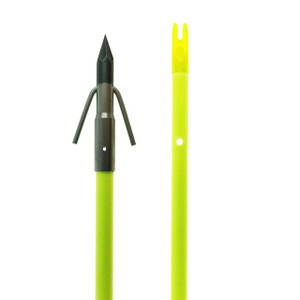 Muzzy Classic Chartreuse BowFishing Arrow w/ Gar Point Muzzy Classic Chartreuse BowFishing Arrow w/ Gar Point