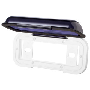 Boss Audio MRC5 Universal Radio Cover - Black/White Boss Audio MRC5 Universal Radio Cover - Black/White