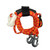 WOW Watersports Red/Yellow Tow Harness with Self Centering Pulley for Boating,