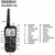 Uniden Atlantis 155 Handheld Two-Way VHF Floating Marine Radio
