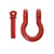 Overland VS D-Ring Shackle ¾ inch 4.75 Ton Single Red