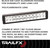 TrailFX 12" LED Offroad Lightbar 90 /8 flood and spot