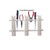 TACO 3-Rod Poly Rod Rack | Fishing Rod Holder White TACO 3-Rod Poly Rod Rack | Fishing Rod Holder White