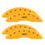 MGP Brake Caliper Covers Yellow Powder Coat Fits 2020-2023 Chevrolet Silverado 2500 HD | Set of 4
